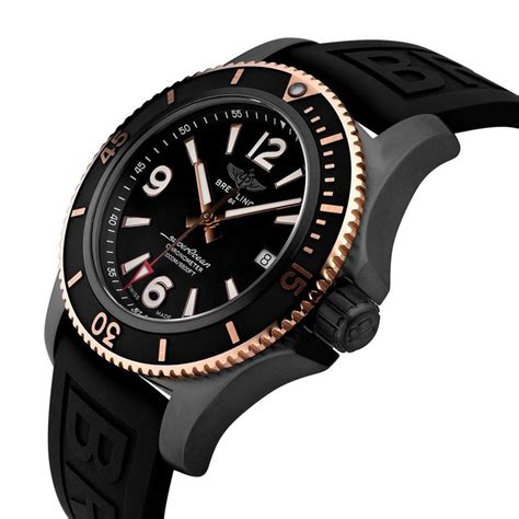 breitling superocean black steel 46